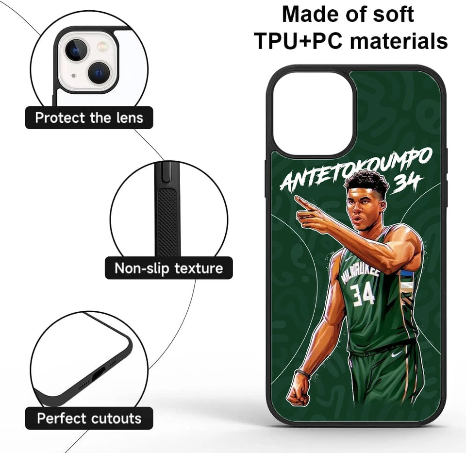Antetokounmpo Graffiti Phone Case For iPhone and Samsung