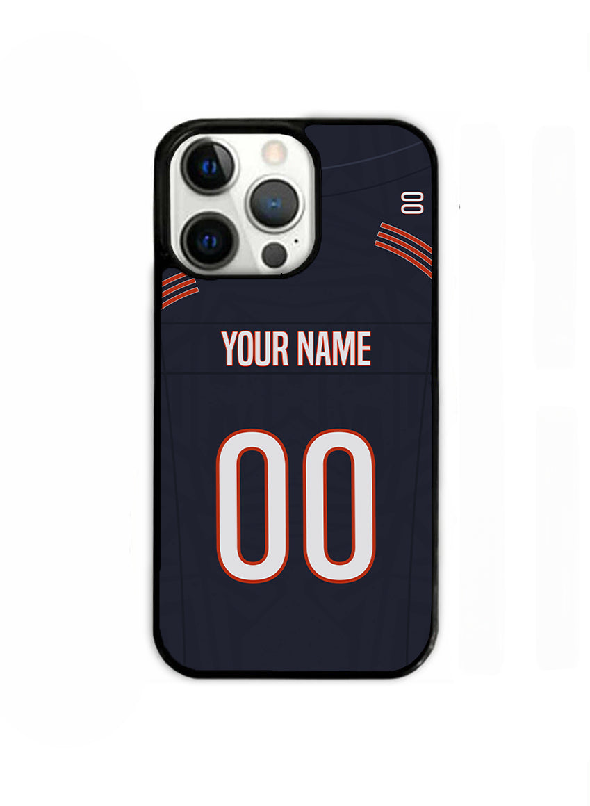 Chicago - Football Colors 25 Personalized Name & Number