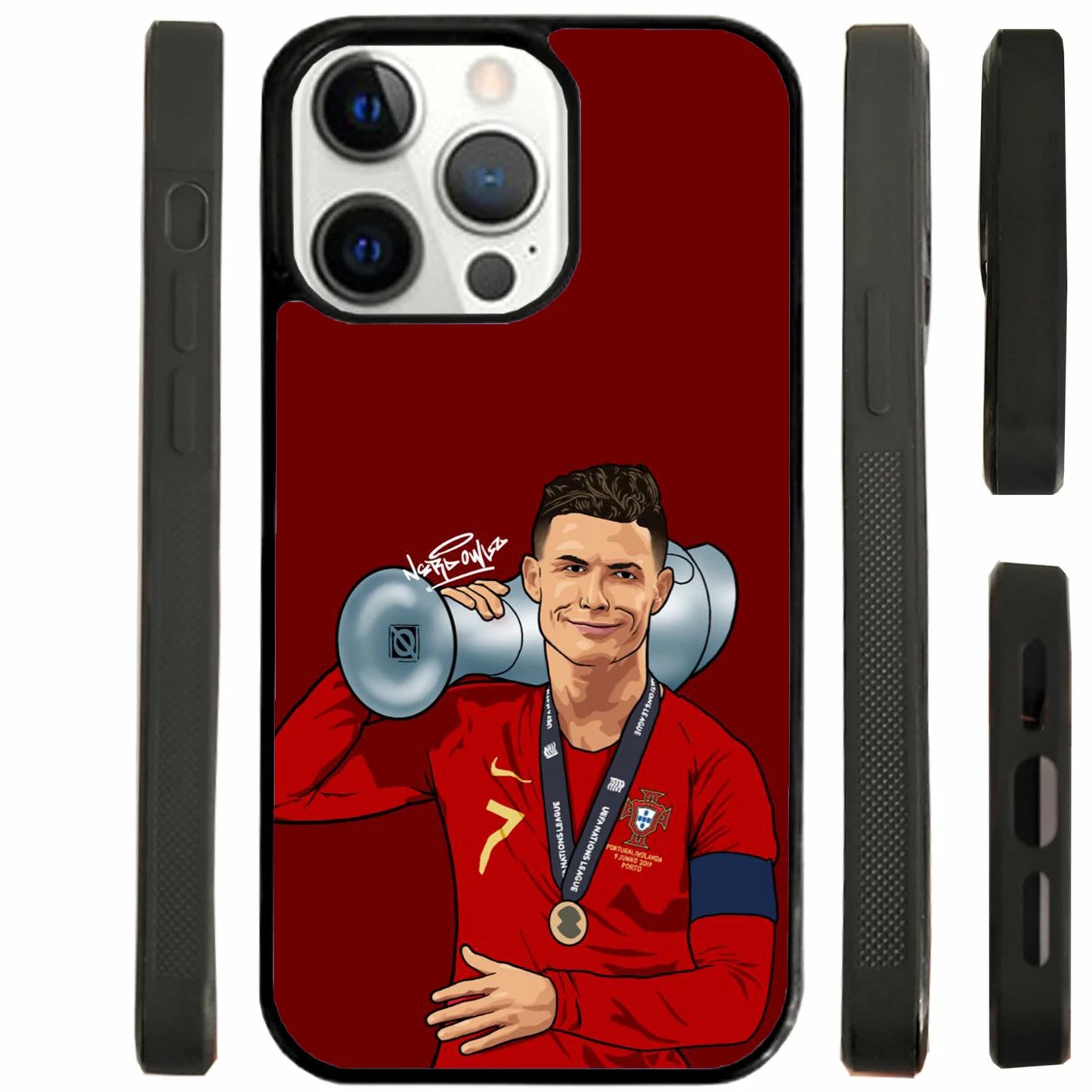 Cristiano Ronaldo Graffiti Art Phone Case – Cool CR7 Design for iPhone & Samsung