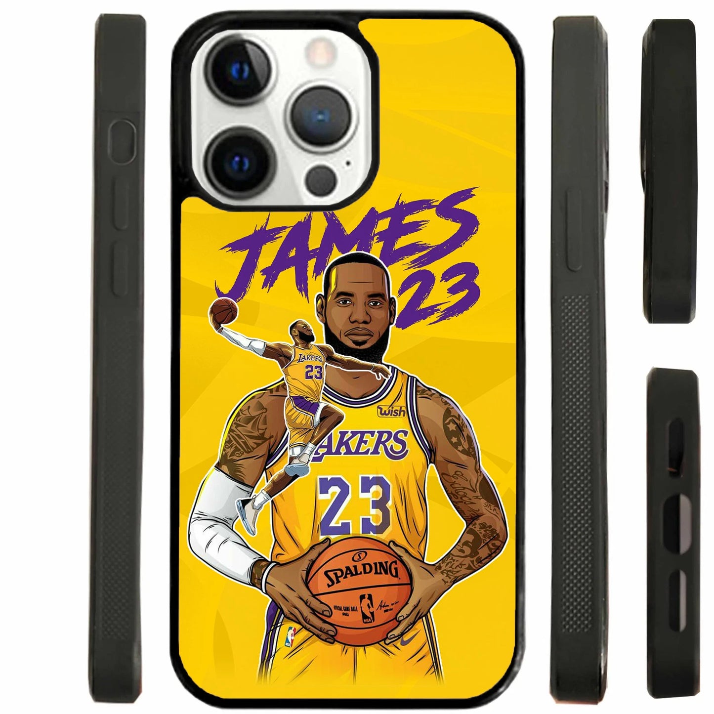 LeBron James Graffiti Phone Case For iPhone and Samsung