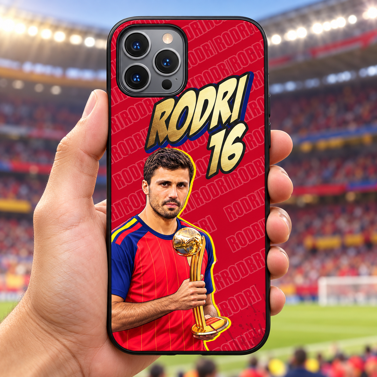 Rodri TPU phone case — lifestyle