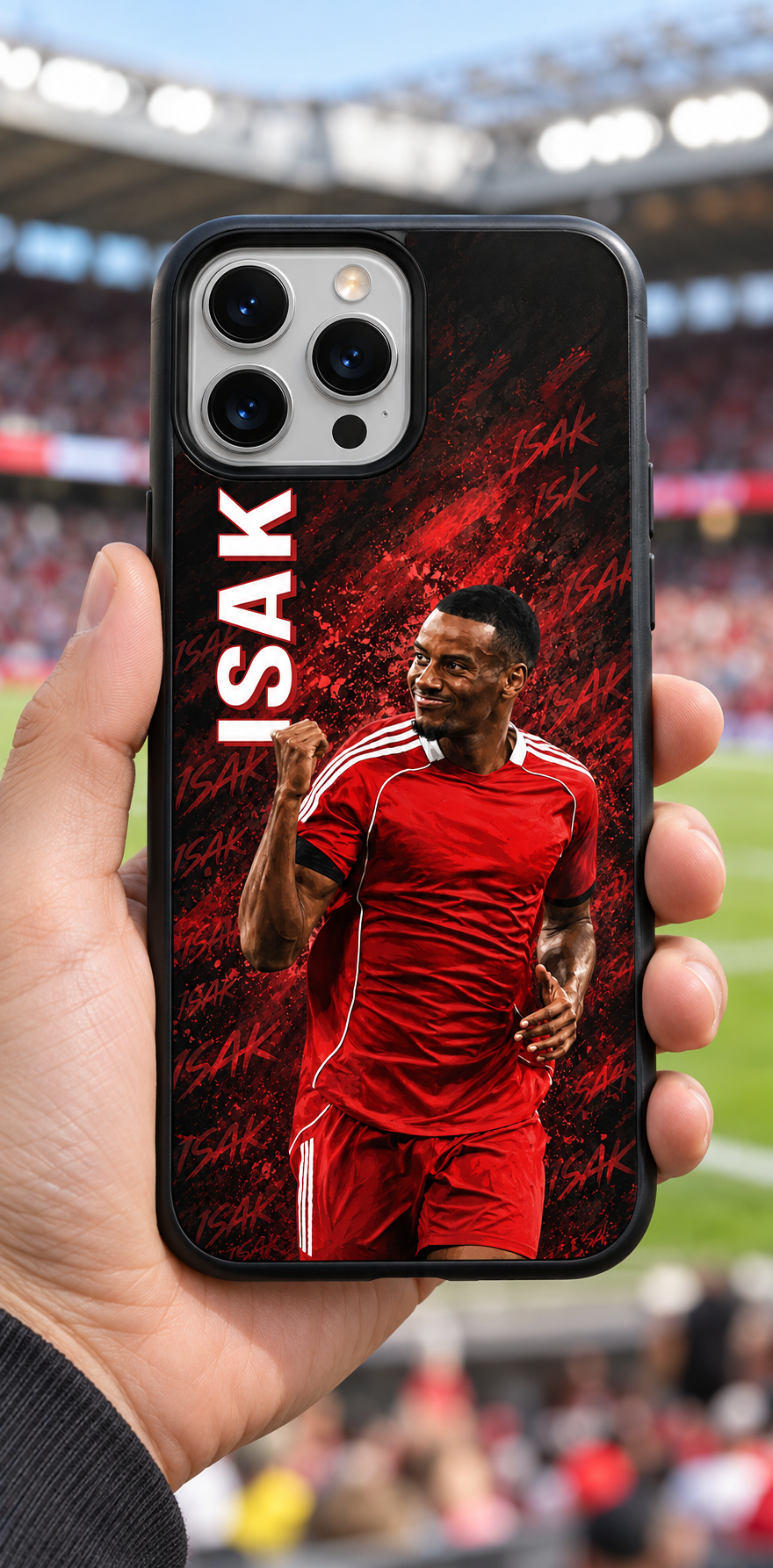 Alexander Isak graffiti TPU case lifestyle