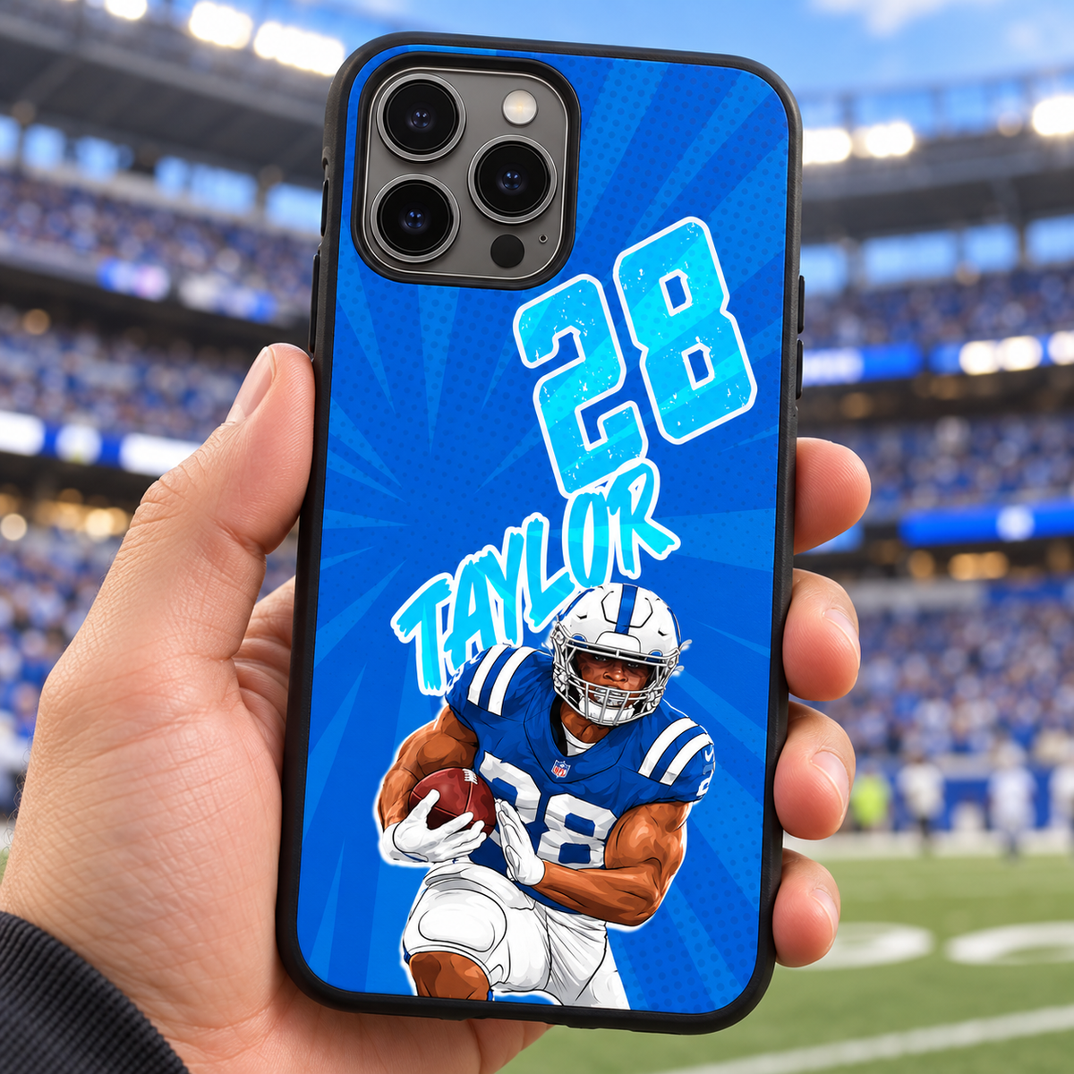 Jonathan Taylor graffiti TPU phone case lifestyle