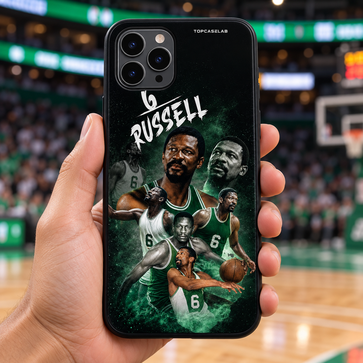 Bill Russell graffiti TPU case lifestyle