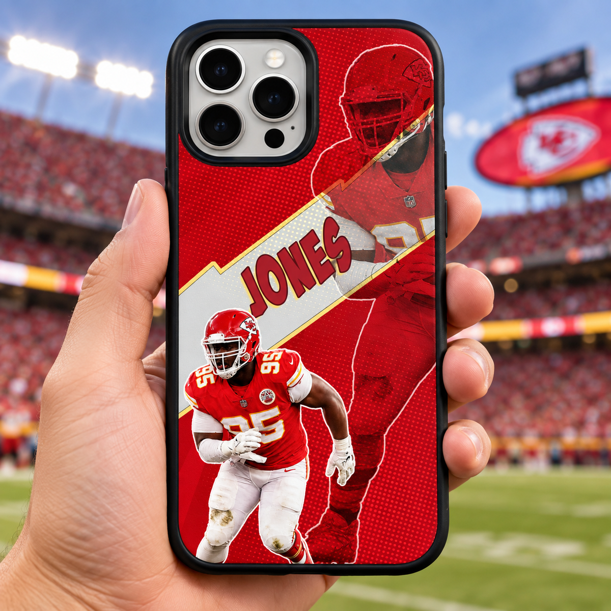 Chris Jones graffiti TPU phone case lifestyle