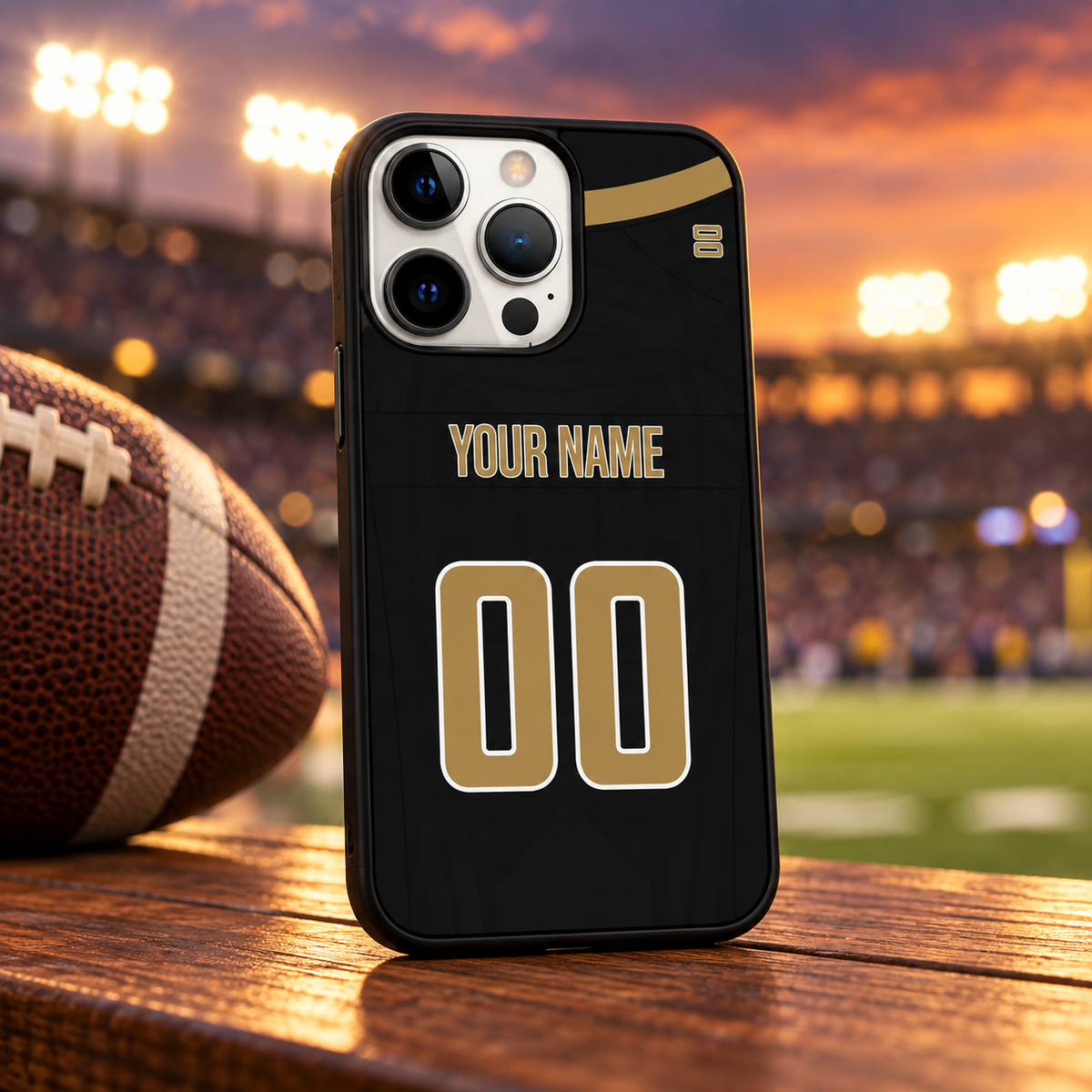 New Orleans personalized phone case lifestyle mockup