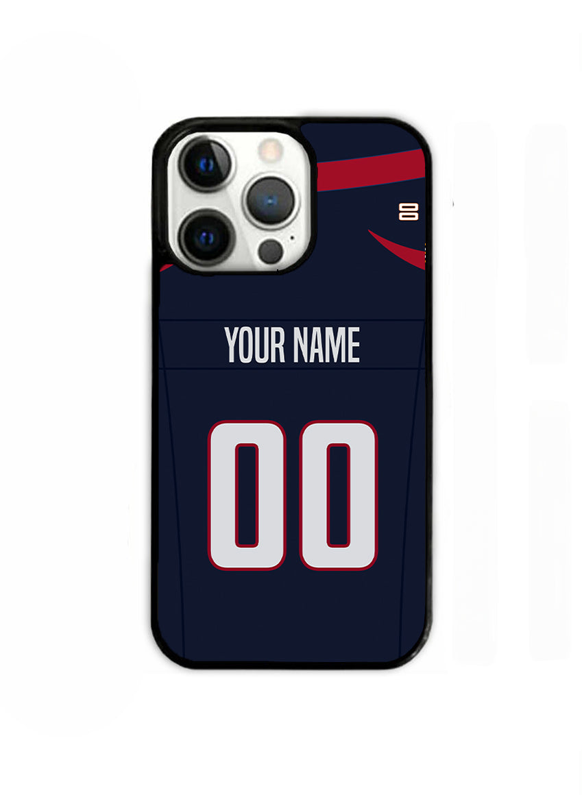 Houston - Football Colors 25 Personalized Name & Number