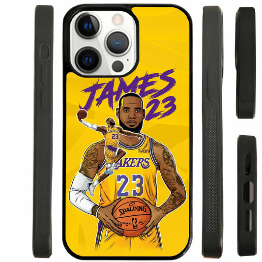 LeBron James Graffiti Phone Case For iPhone and Samsung