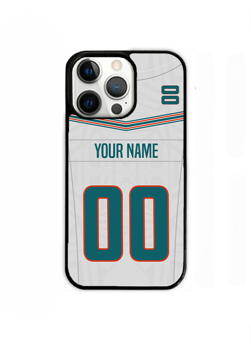 Miami - Football Colors 25 Personalized Name & Number
