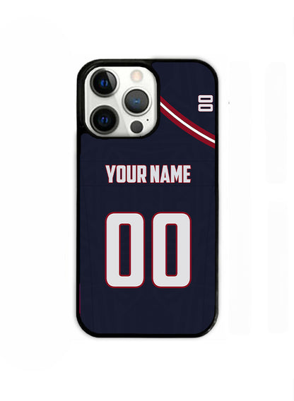 New England - Football Colors Personalized Name & Number