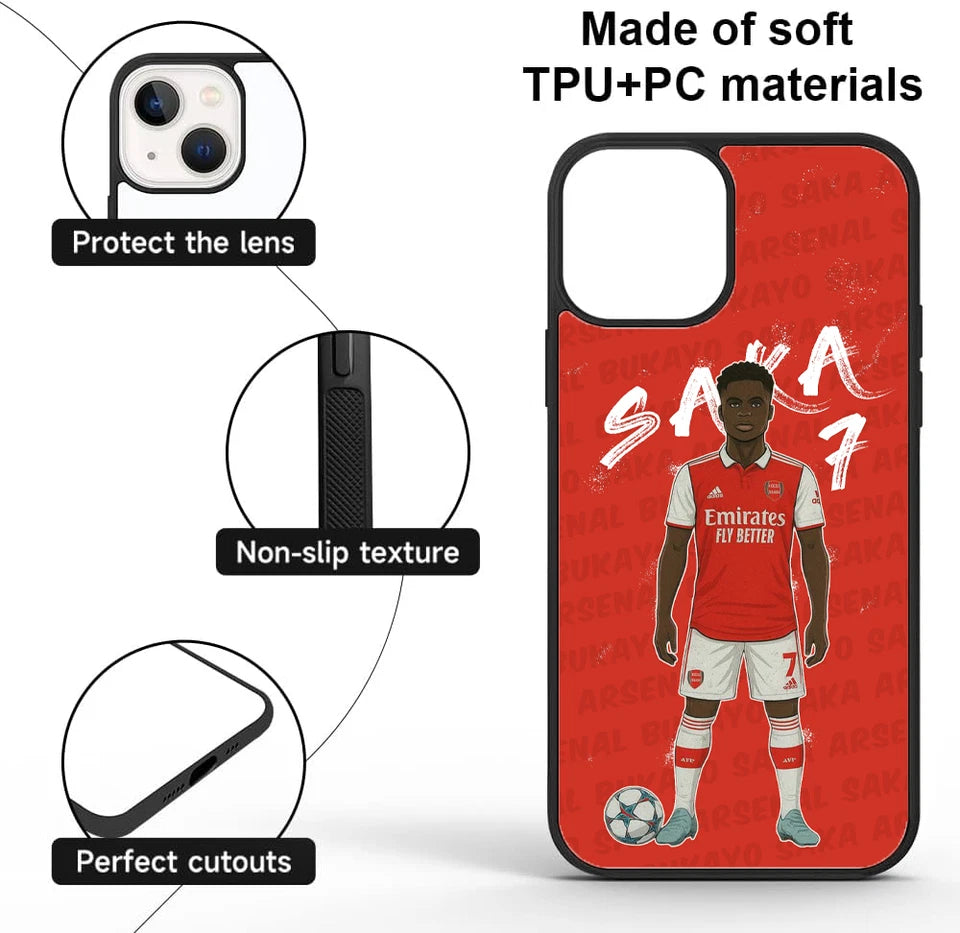 Saka Graffiti TPU Phone Case For iPhone & Samsung