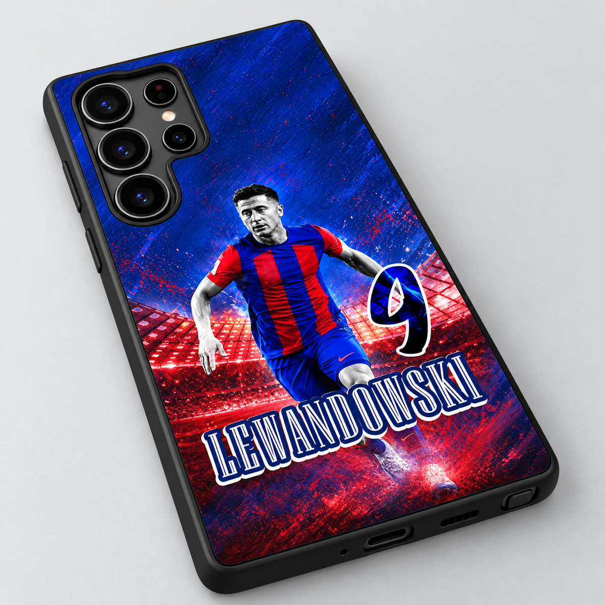 Robert Lewandowski phone case detail