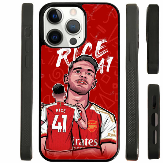 Declan Rice Graffiti TPU Phone Case For iPhone & Samsung