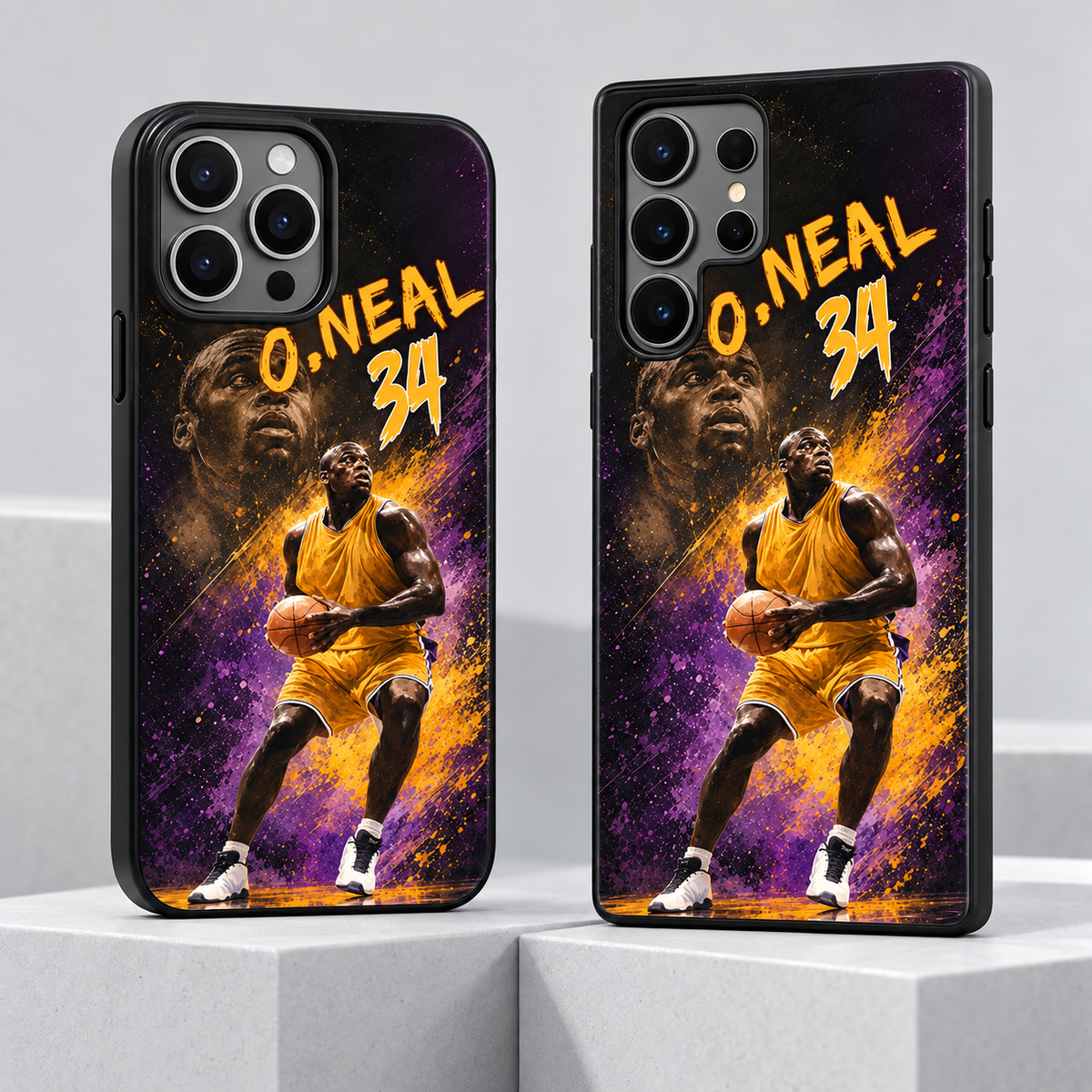 Shaquille O’Neal phone case studio