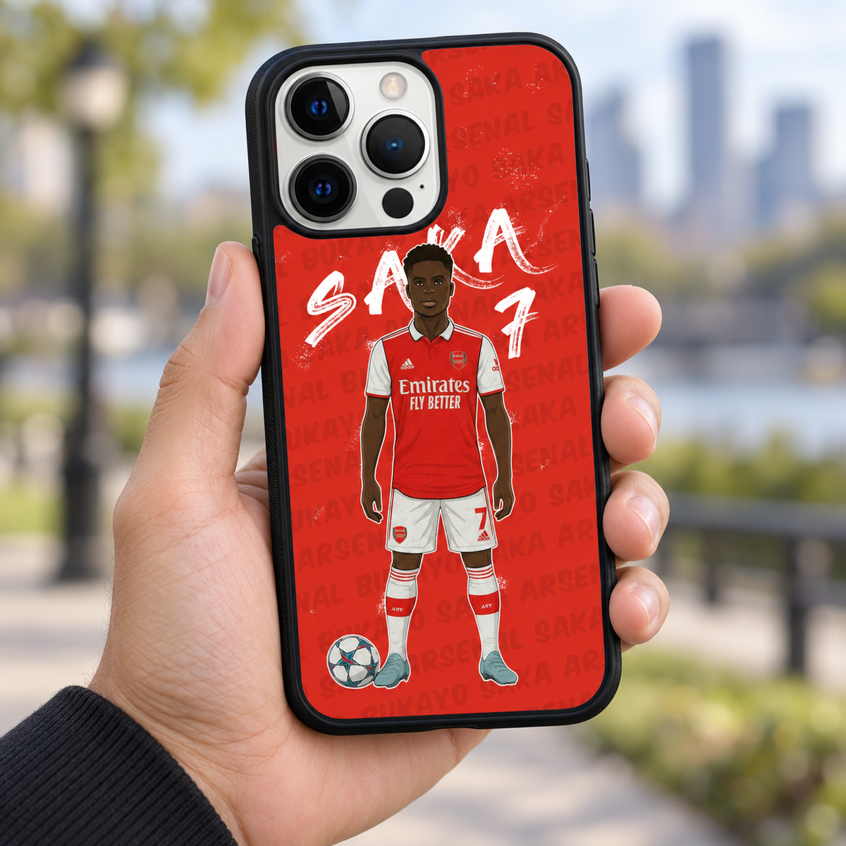 Saka Graffiti TPU Phone Case For iPhone & Samsung — lifestyle