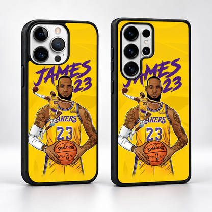 LeBron James Graffiti Phone Case For iPhone and Samsung — main