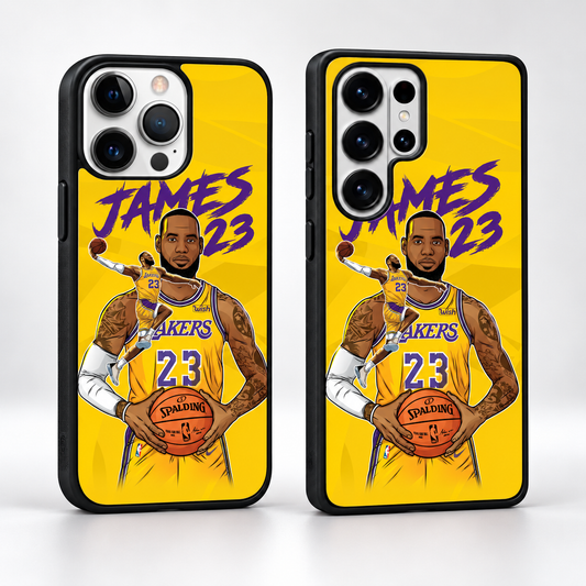 LeBron James Graffiti Phone Case For iPhone and Samsung — main