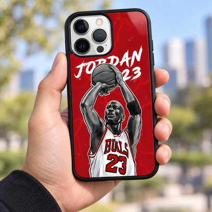 Michael Jordan Art Case iPhone Samsung Graffiti Style Sneakerhead Gift — lifestyle