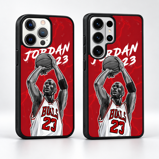 Michael Jordan Art Case iPhone Samsung Graffiti Style Sneakerhead Gift — main