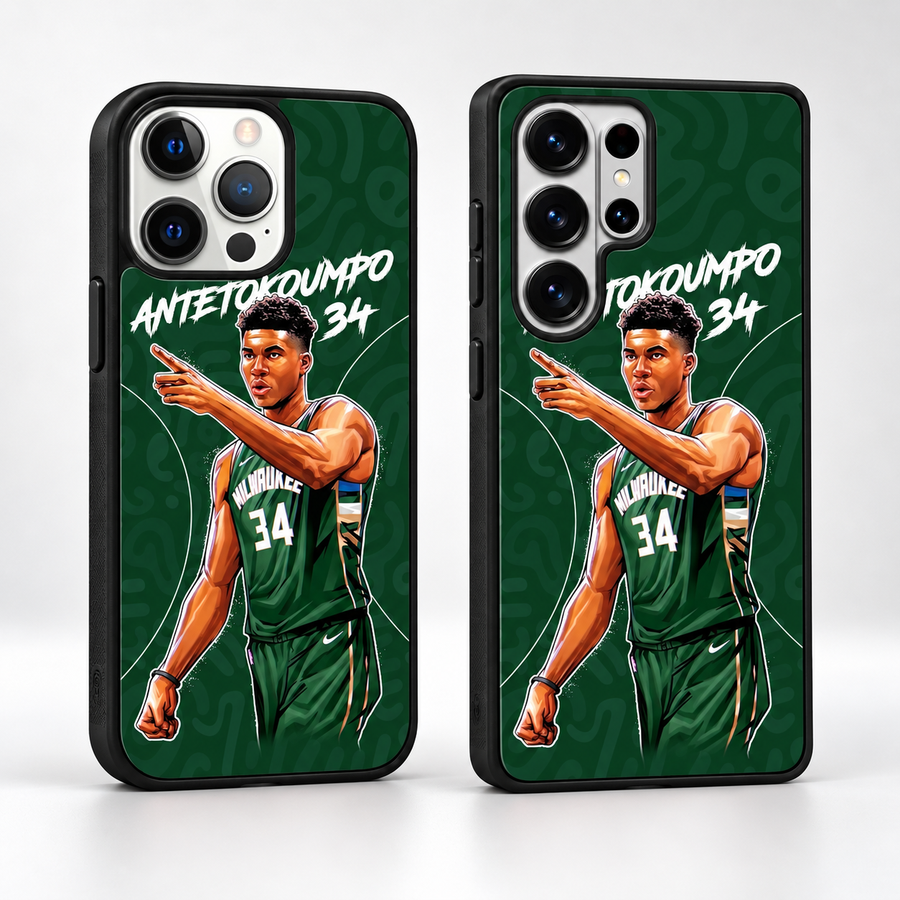 Antetokounmpo Graffiti Phone Case For iPhone and Samsung — main