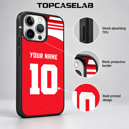 Arsenal Home Colors 25/26 Phone Case for iPhone & Samsung — features