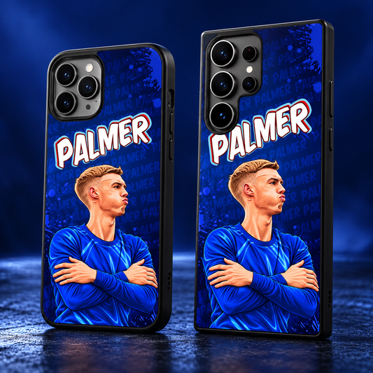 Cole Palmer graffiti black-edge TPU case main