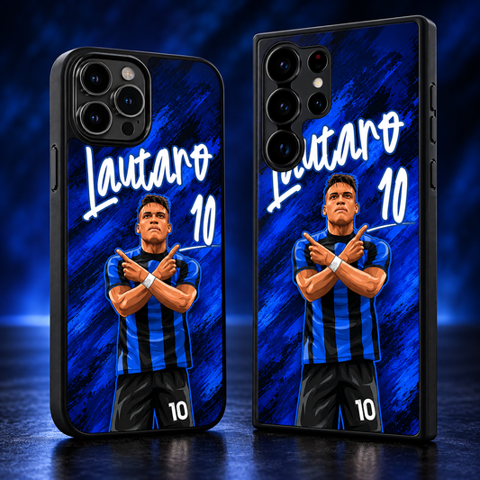 Lautaro Martínez graffiti black-edge TPU case main