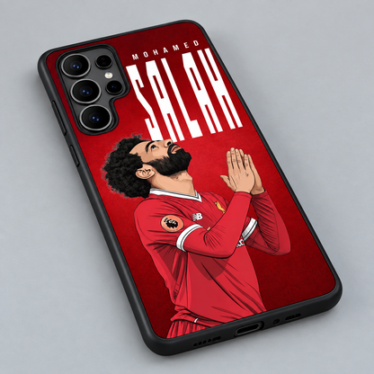 Mohamed Salah red case — detail