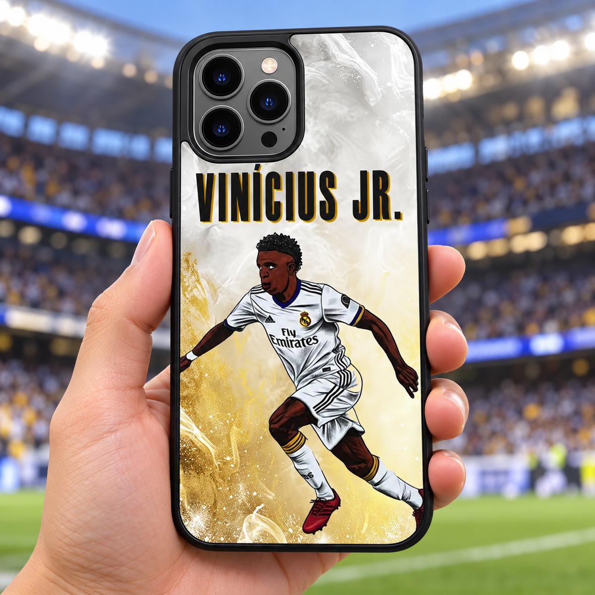 Vinícius Júnior TPU phone case — lifestyle