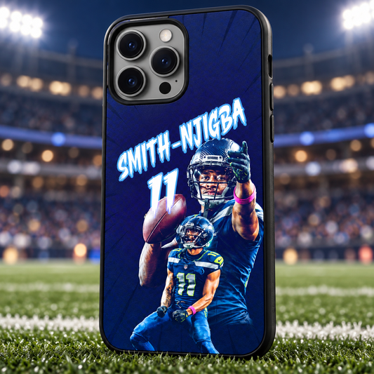 Jaxon Smith-Njigba graffiti TPU phone case stadium