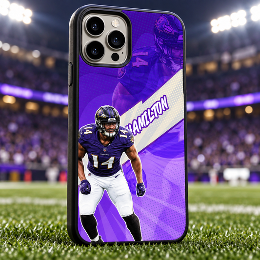 Kyle Hamilton graffiti TPU phone case stadium