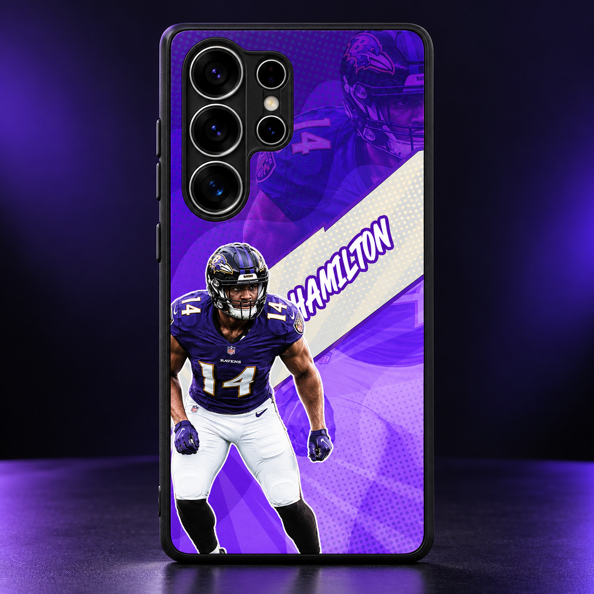 Kyle Hamilton graffiti TPU phone case Samsung studio