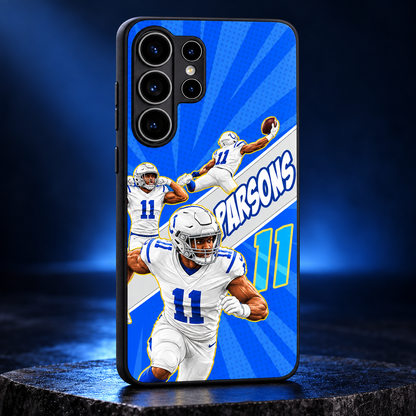 Micah Parsons graffiti TPU phone case Samsung studio