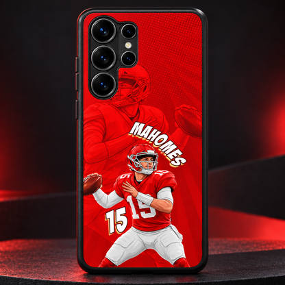 Patrick Mahomes graffiti TPU phone case Samsung studio