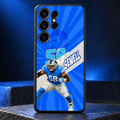 Penei Sewell graffiti TPU phone case Samsung studio