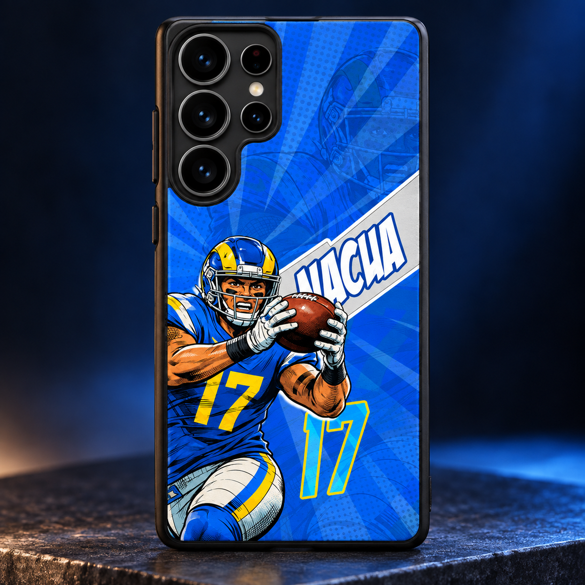 Puka Nacua graffiti TPU phone case Samsung studio