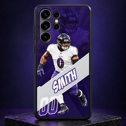 Roquan Smith graffiti TPU phone case Samsung studio