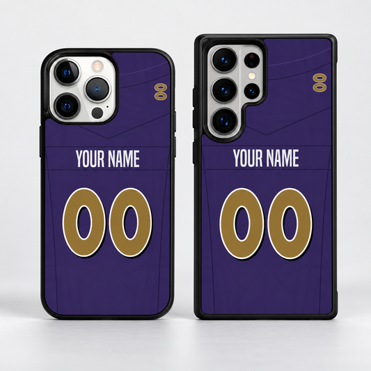 Baltimore personalized football case main