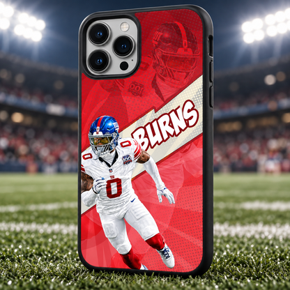 Brian Burns graffiti TPU phone case stadium