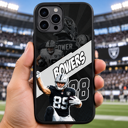 Brock Bowers graffiti TPU phone case lifestyle