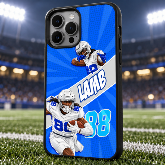 CeeDee Lamb graffiti TPU phone case stadium