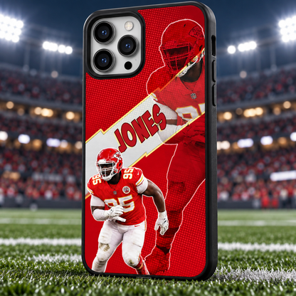Chris Jones graffiti TPU phone case stadium