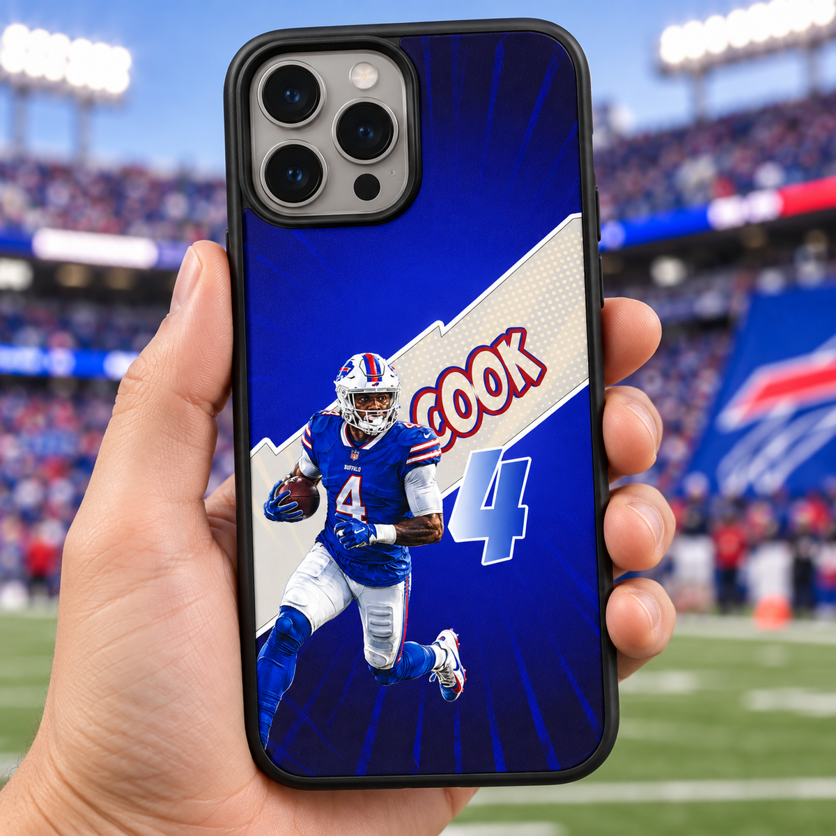 James Cook graffiti TPU phone case lifestyle