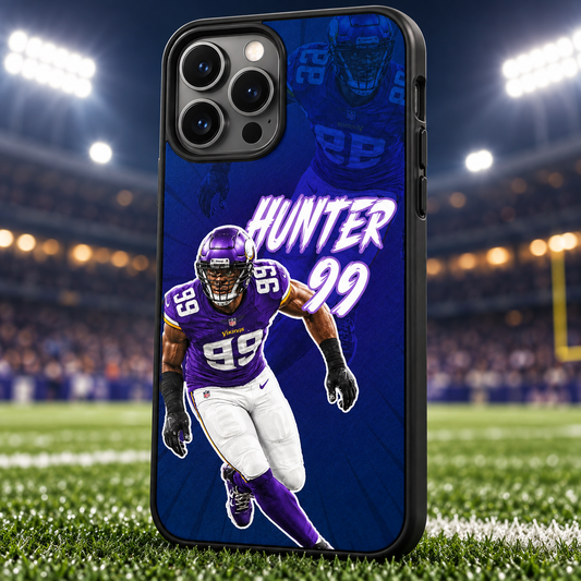 Danielle Hunter graffiti TPU phone case stadium