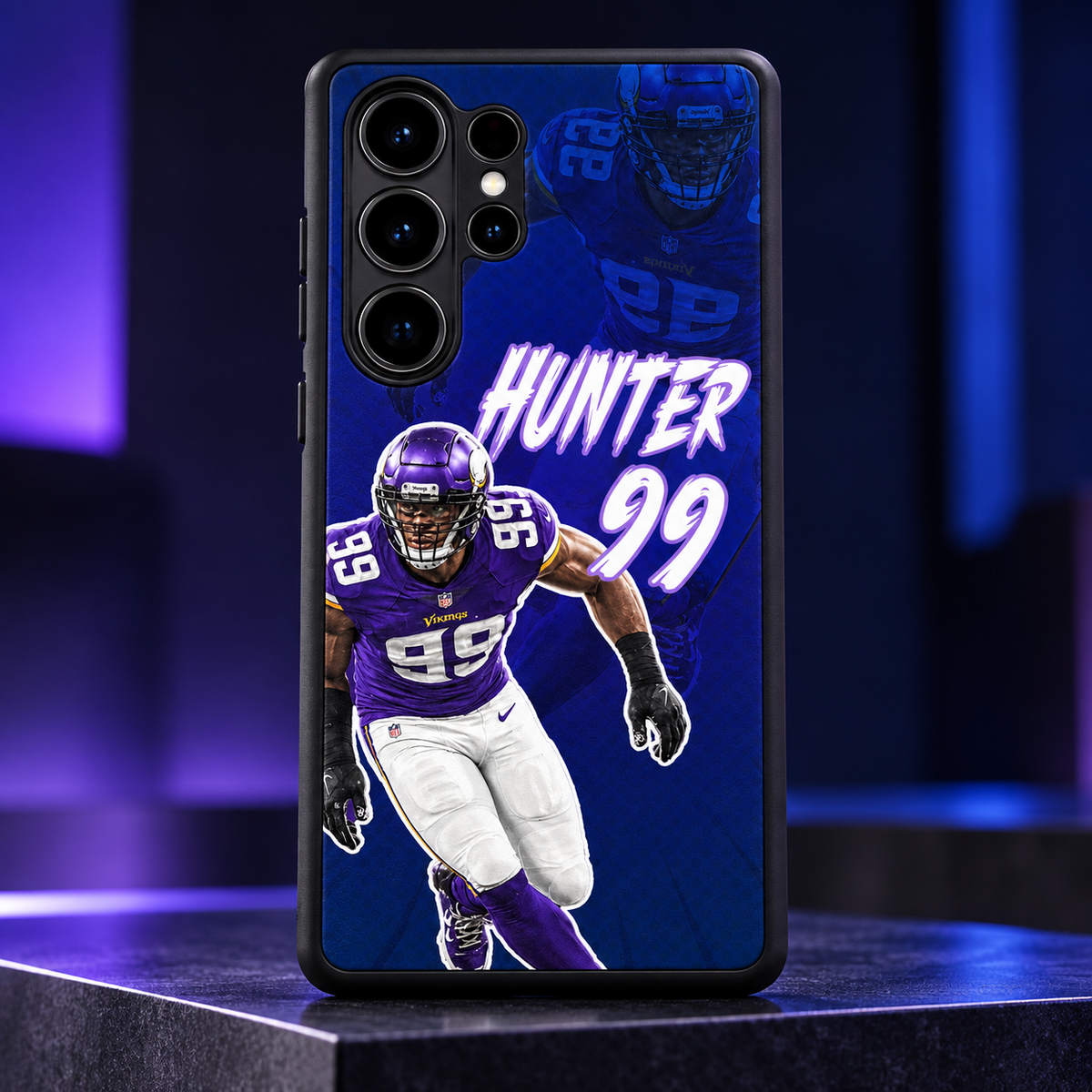 Danielle Hunter graffiti TPU phone case Samsung studio
