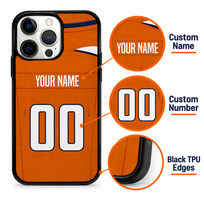 Denver personalized phone case features mockup