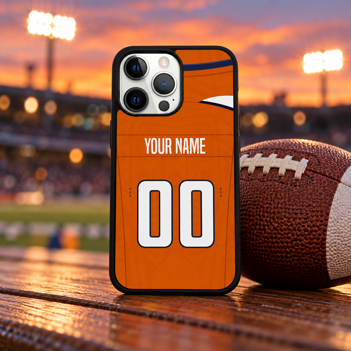 Denver personalized phone case lifestyle mockup