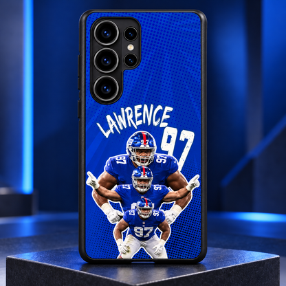 Dexter Lawrence graffiti TPU phone case Samsung studio