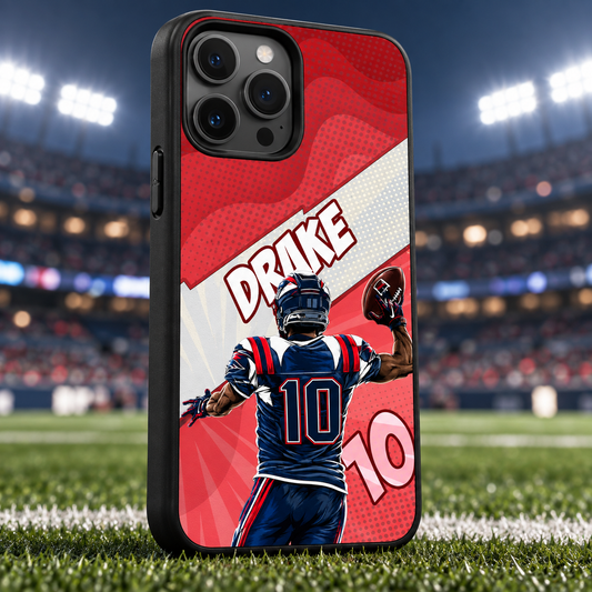 Drake London graffiti TPU phone case stadium