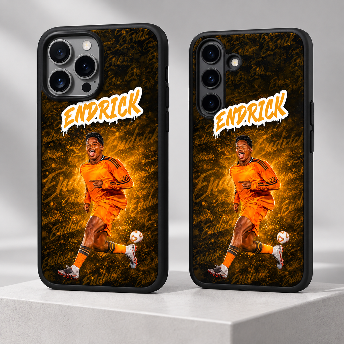 Endrick graffiti TPU case main